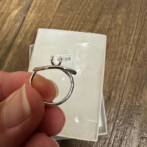 James Michelle silver ECLIPSE HERKIMER RING. Sz 5. Read below! - Picture 8 of 14